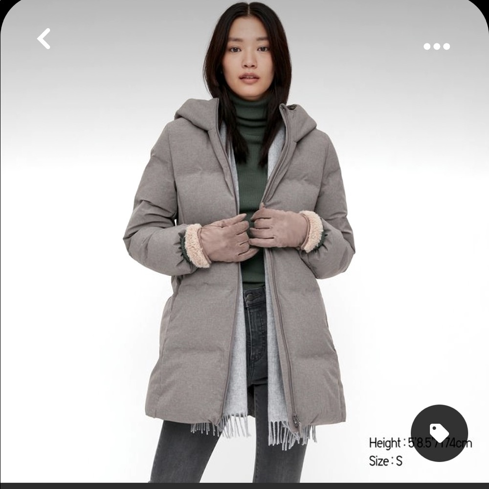 ❗️sold❗️Uniqlo Seamless Down Short Coat, S